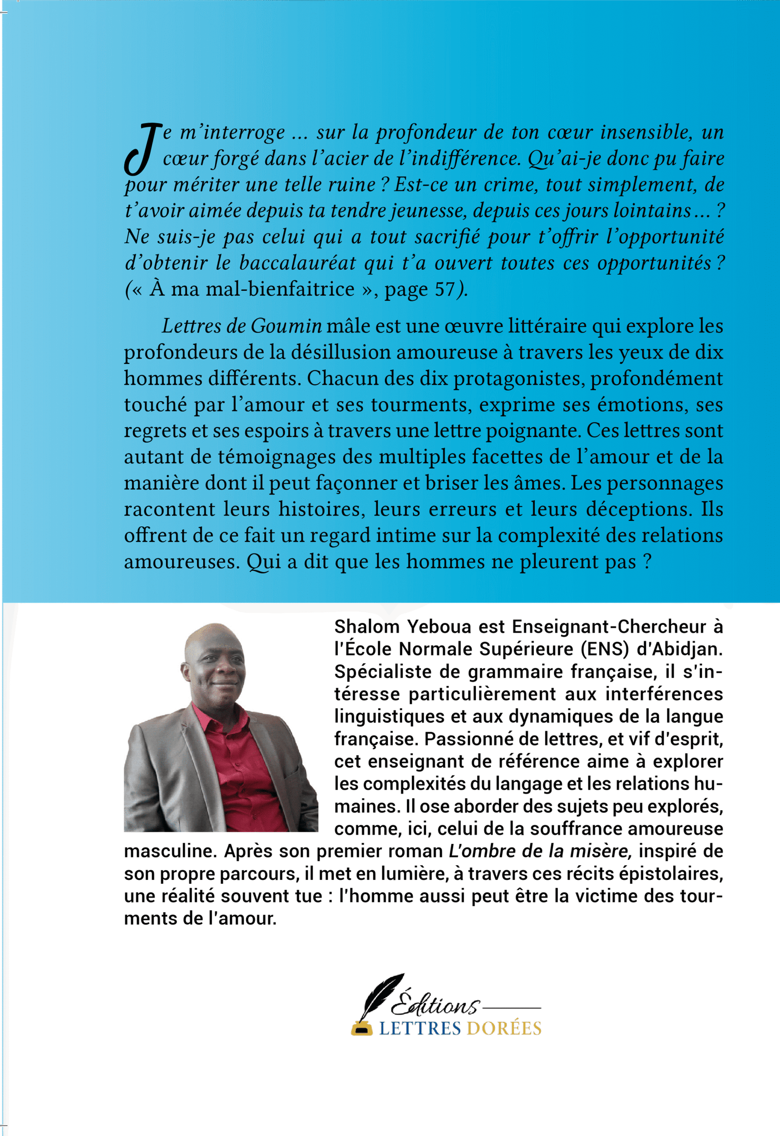 Lettres de Goumin-mâle – Image 3